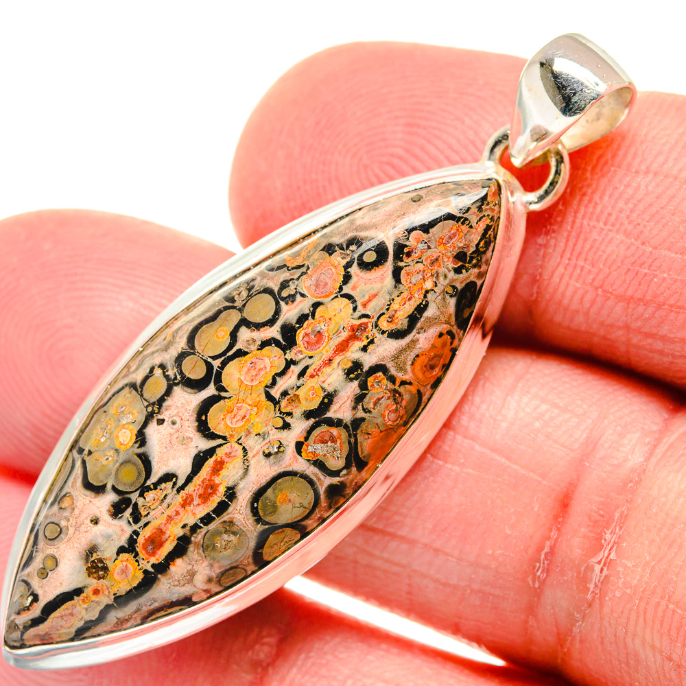 Poppy Jasper Pendants handcrafted by Ana Silver Co - PD22834