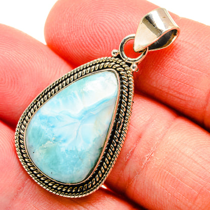 Larimar Pendants handcrafted by Ana Silver Co - PD22844