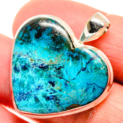 Shattuckite Pendants handcrafted by Ana Silver Co - PD22849