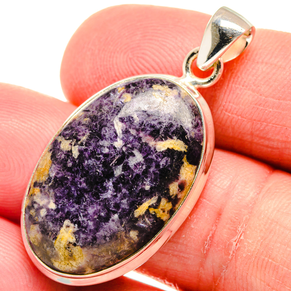 Kammererite Pendants handcrafted by Ana Silver Co - PD22851