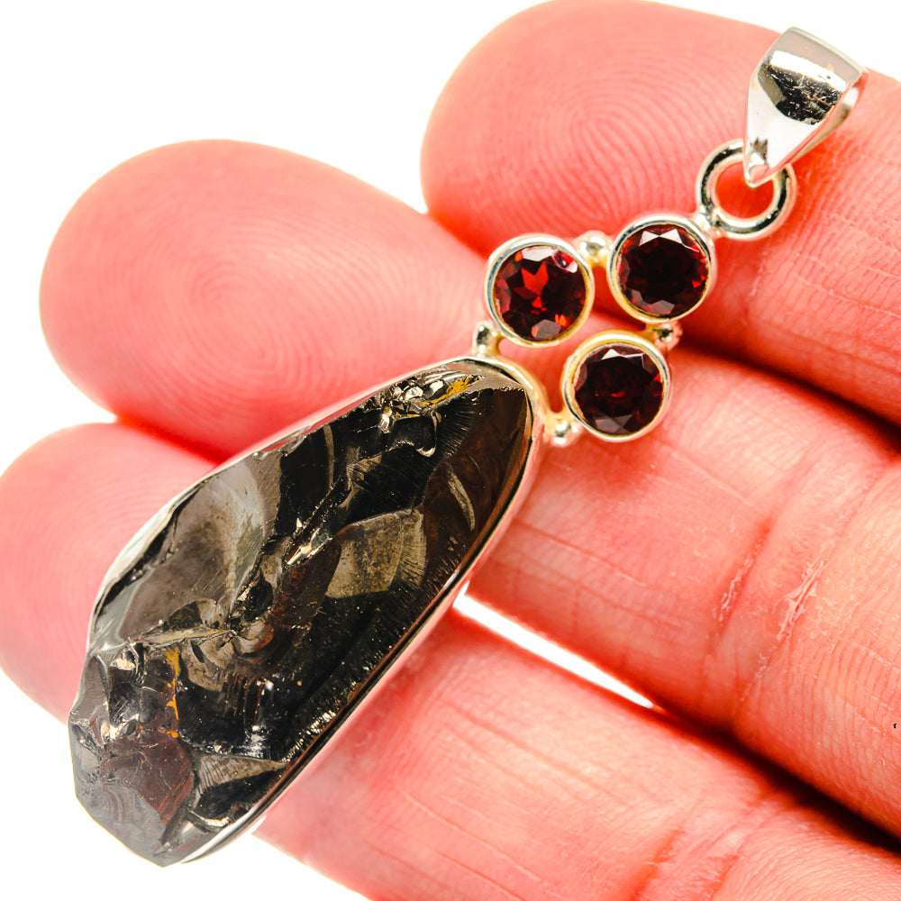 Shungite Pendants handcrafted by Ana Silver Co - PD22867