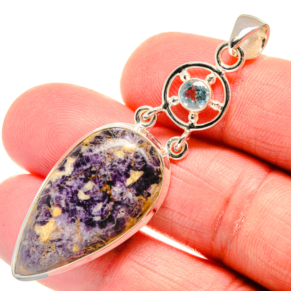 Kammererite Pendants handcrafted by Ana Silver Co - PD22870
