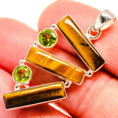 Tiger Eye Pendants handcrafted by Ana Silver Co - PD22871