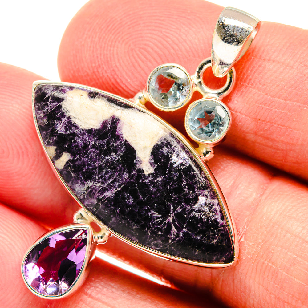 Kammererite Pendants handcrafted by Ana Silver Co - PD22882