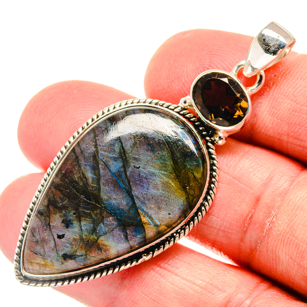 Labradorite Pendants handcrafted by Ana Silver Co - PD22898