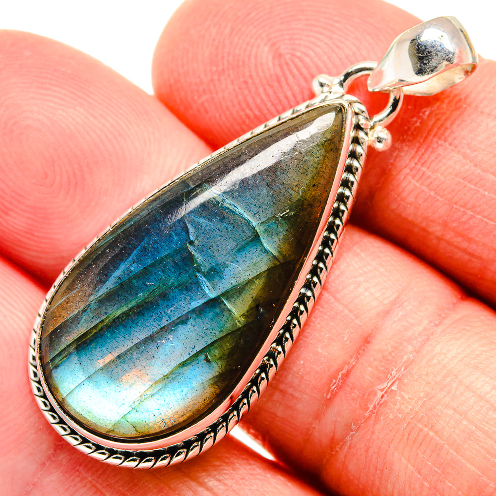Labradorite Pendants handcrafted by Ana Silver Co - PD22900