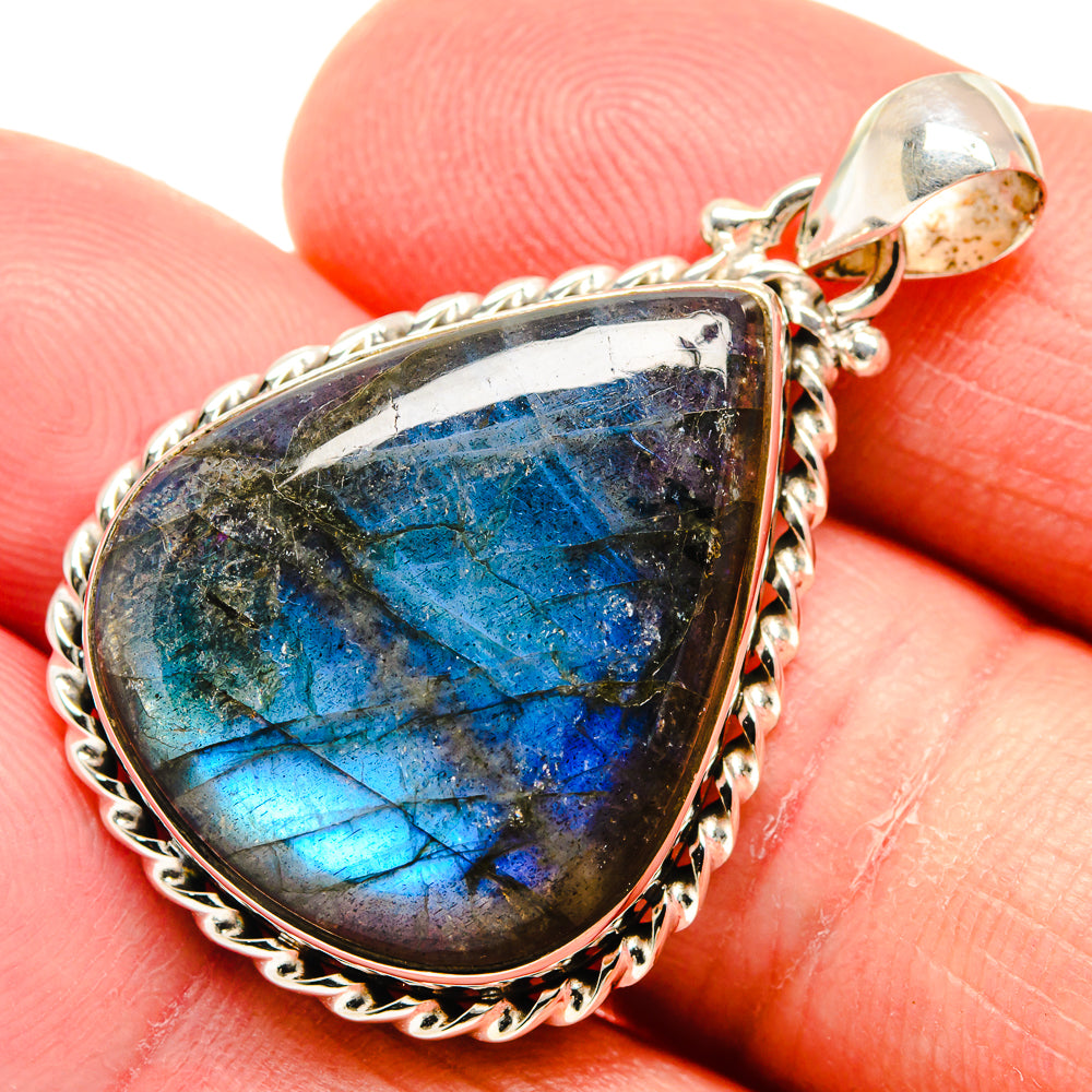 Labradorite Pendants handcrafted by Ana Silver Co - PD22902