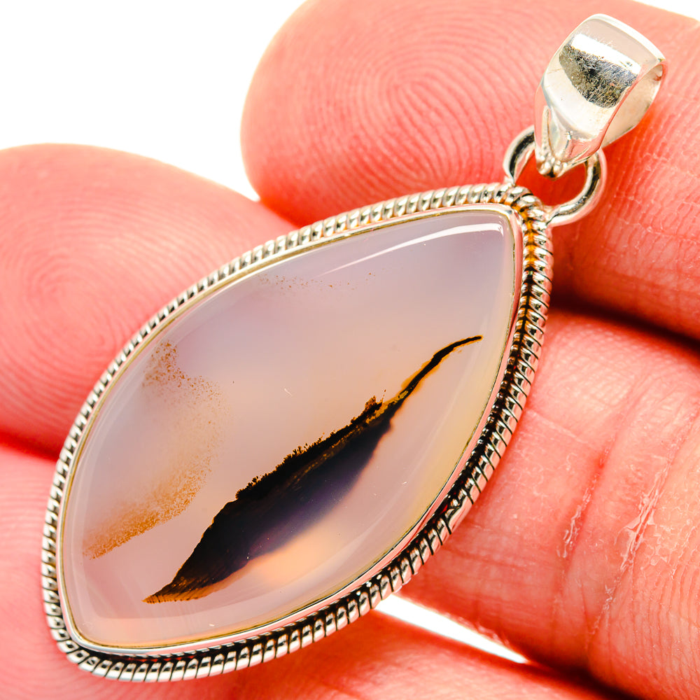 Montana Agate Pendants handcrafted by Ana Silver Co - PD22919