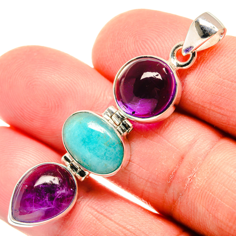 Smithsonite Pendants handcrafted by Ana Silver Co - PD22939