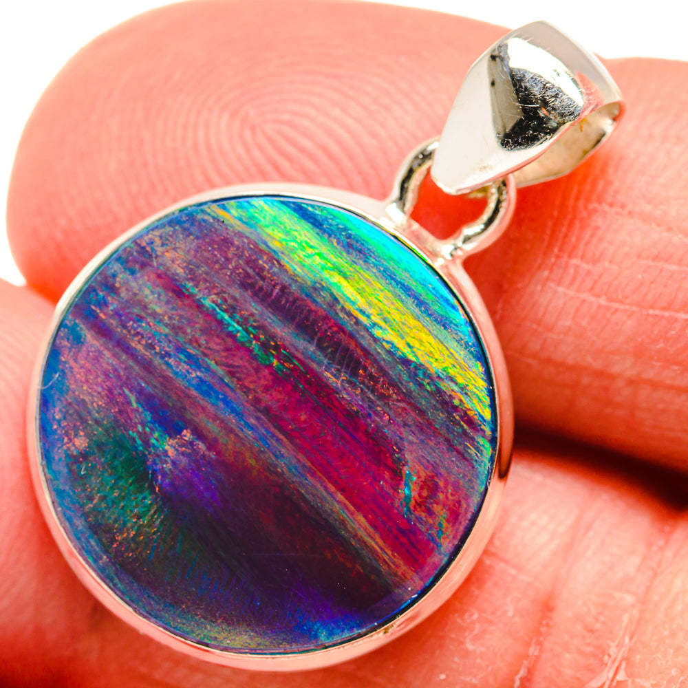 Aura Opal Pendants handcrafted by Ana Silver Co - PD22953