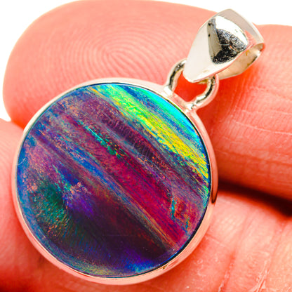 Aura Opal Pendants handcrafted by Ana Silver Co - PD22953