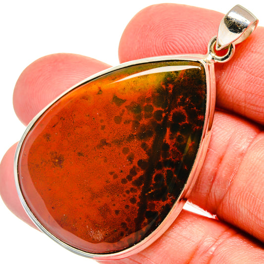 Bloodstone Pendants handcrafted by Ana Silver Co - PD22970