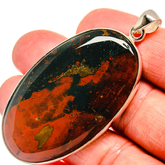 Bloodstone Pendants handcrafted by Ana Silver Co - PD22971
