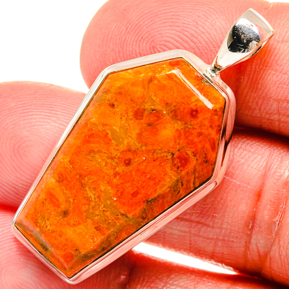 Sponge Coral Pendants handcrafted by Ana Silver Co - PD22975