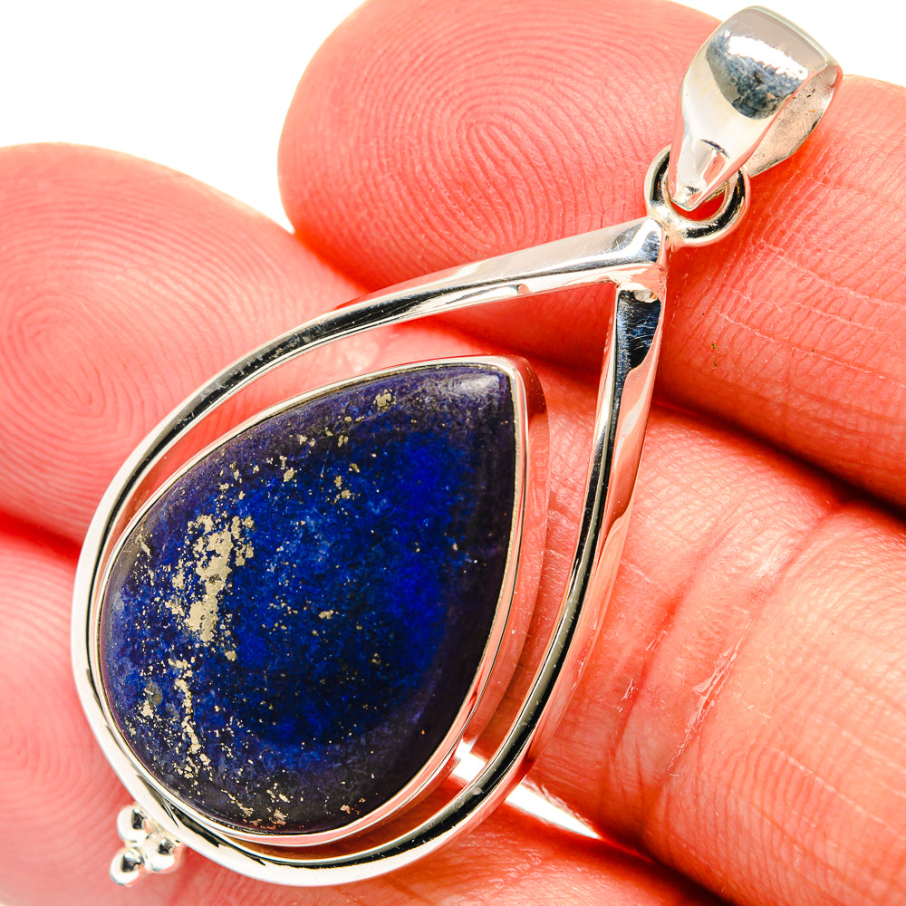Lapis Lazuli Pendants handcrafted by Ana Silver Co - PD22988