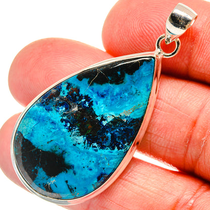 Shattuckite Pendants handcrafted by Ana Silver Co - PD22994
