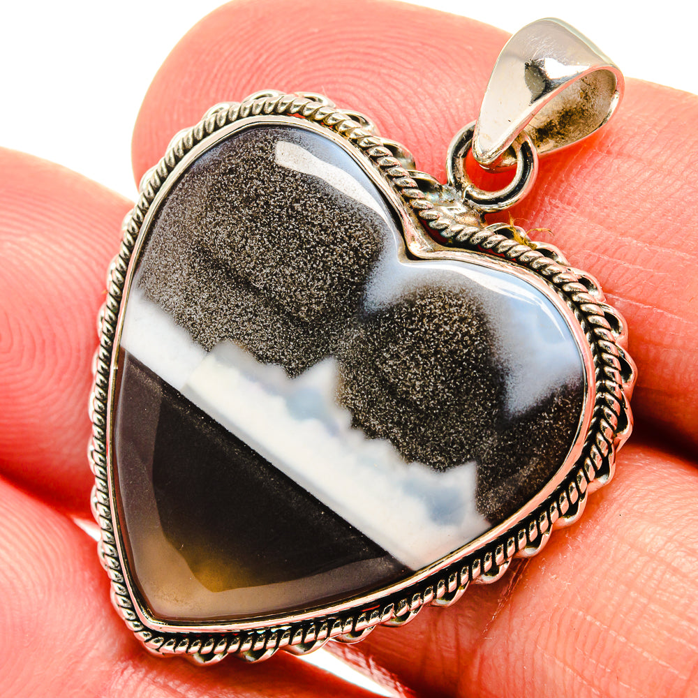 Owyhee Opal Pendants handcrafted by Ana Silver Co - PD22995