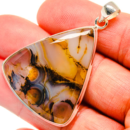 Montana Agate Pendants handcrafted by Ana Silver Co - PD23022