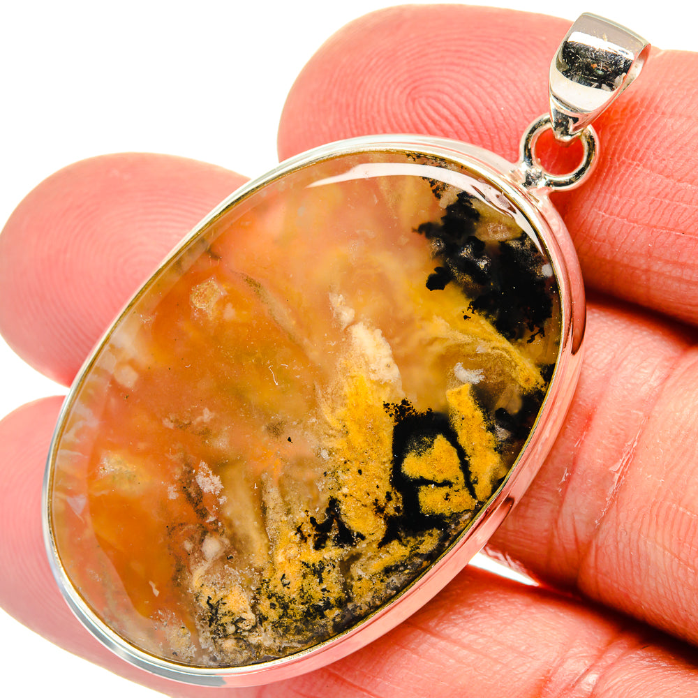 Montana Agate Pendants handcrafted by Ana Silver Co - PD23023