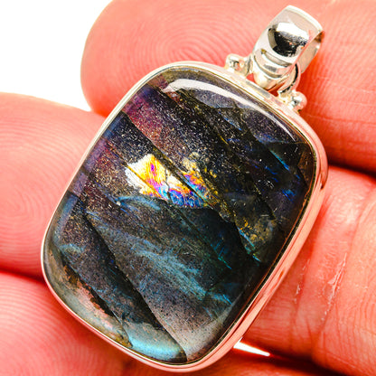 Labradorite Pendants handcrafted by Ana Silver Co - PD23038