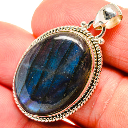 Labradorite Pendants handcrafted by Ana Silver Co - PD23041