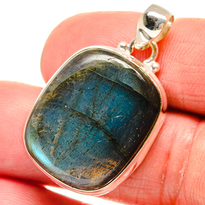 Labradorite Pendants handcrafted by Ana Silver Co - PD23045