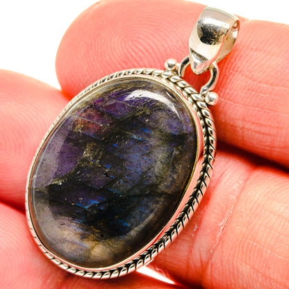 Labradorite Pendants handcrafted by Ana Silver Co - PD23047