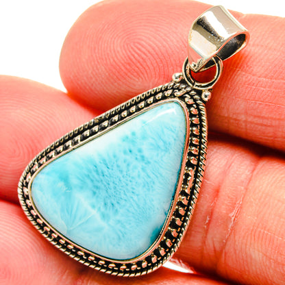 Larimar Pendants handcrafted by Ana Silver Co - PD23064