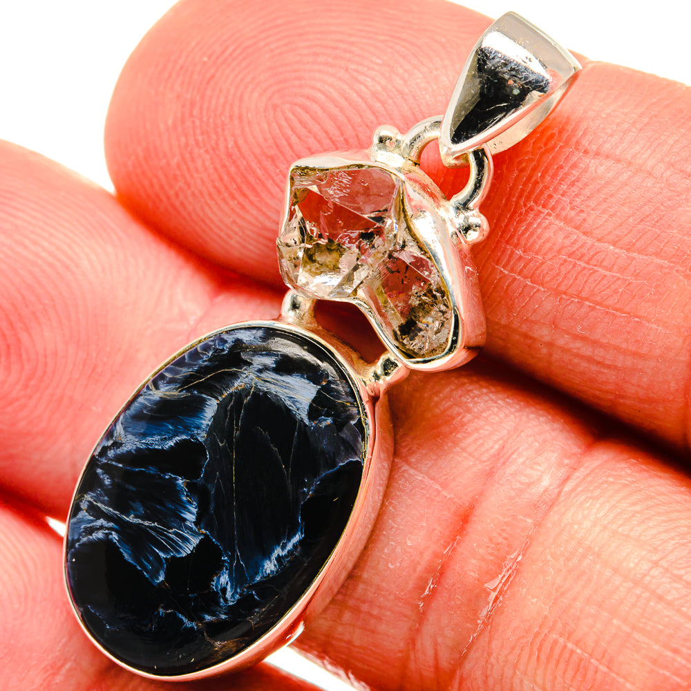 Pietersite Pendants handcrafted by Ana Silver Co - PD23070