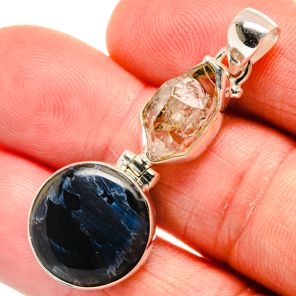 Pietersite Pendants handcrafted by Ana Silver Co - PD23072