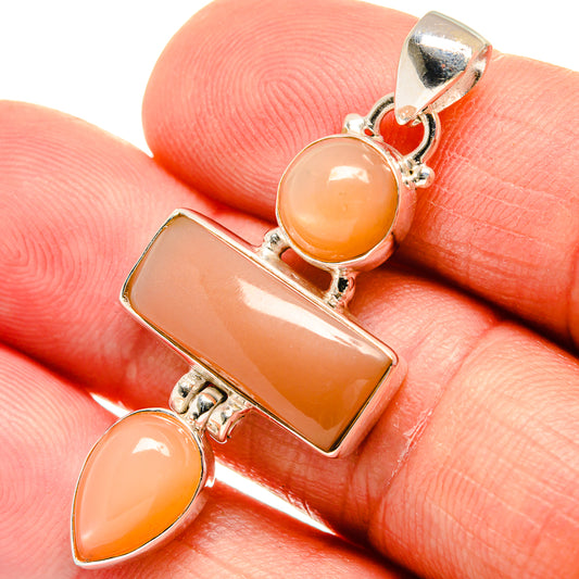 Sunstone Pendants handcrafted by Ana Silver Co - PD23089