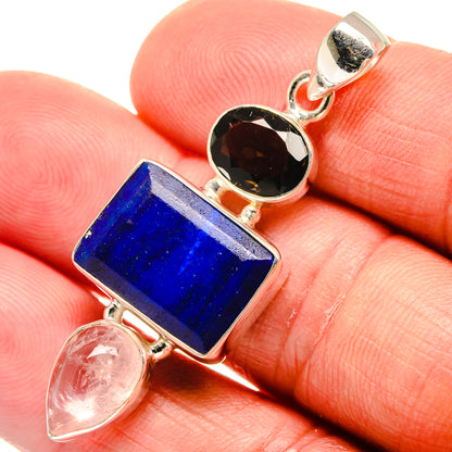 Lapis Lazuli Pendants handcrafted by Ana Silver Co - PD23096