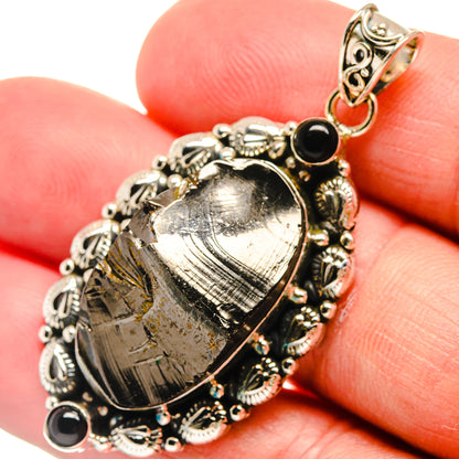 Shungite Pendants handcrafted by Ana Silver Co - PD23111