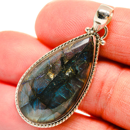 Labradorite Pendants handcrafted by Ana Silver Co - PD23137