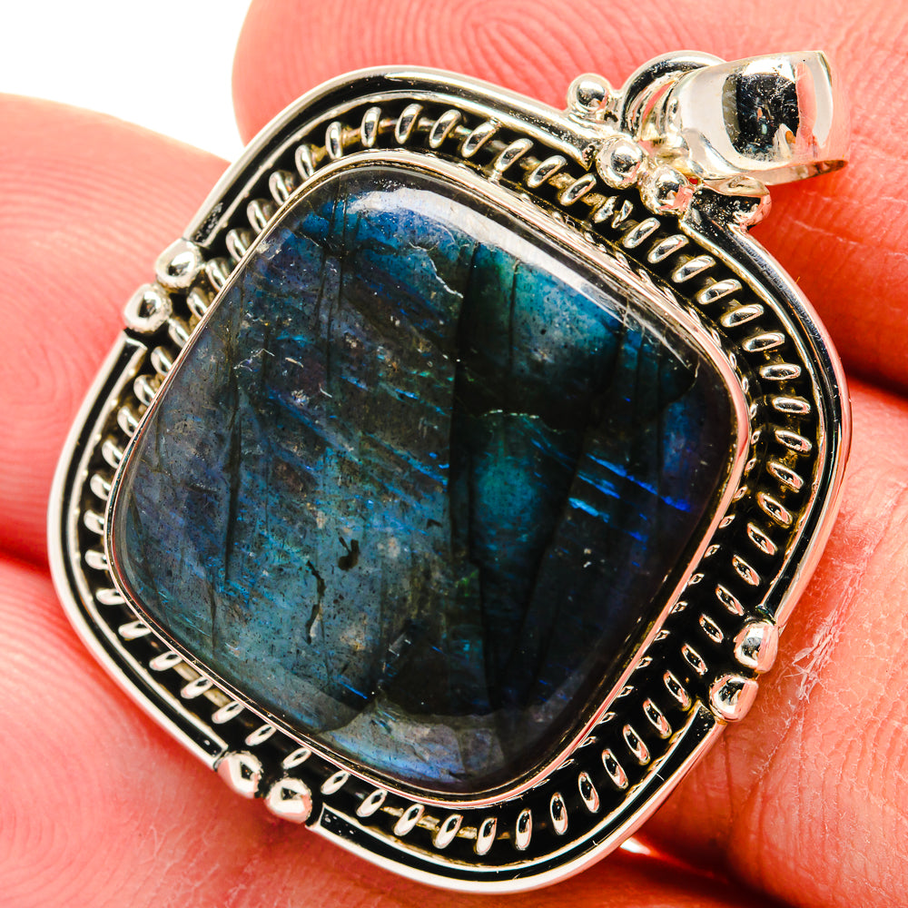 Labradorite Pendants handcrafted by Ana Silver Co - PD23144