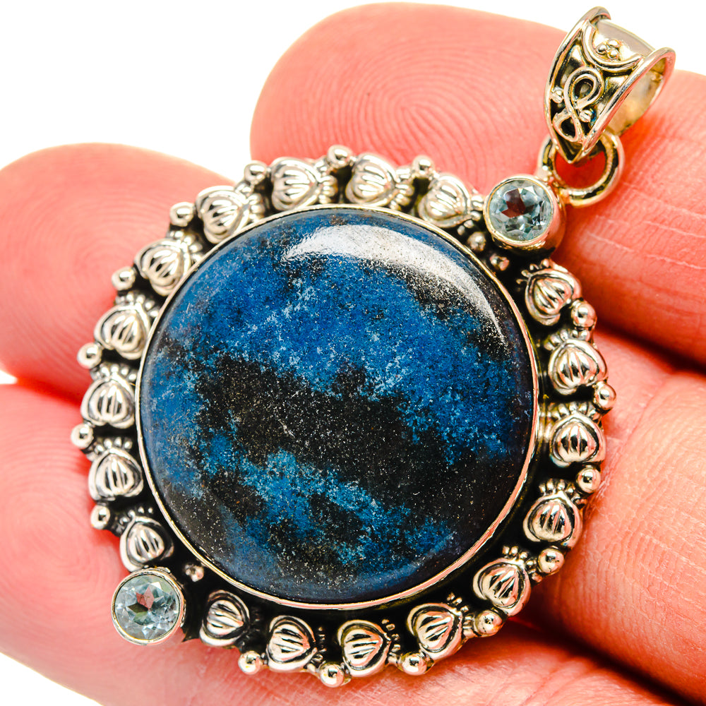 Shattuckite Pendants handcrafted by Ana Silver Co - PD23155