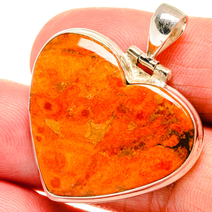 Sponge Coral Pendants handcrafted by Ana Silver Co - PD23161