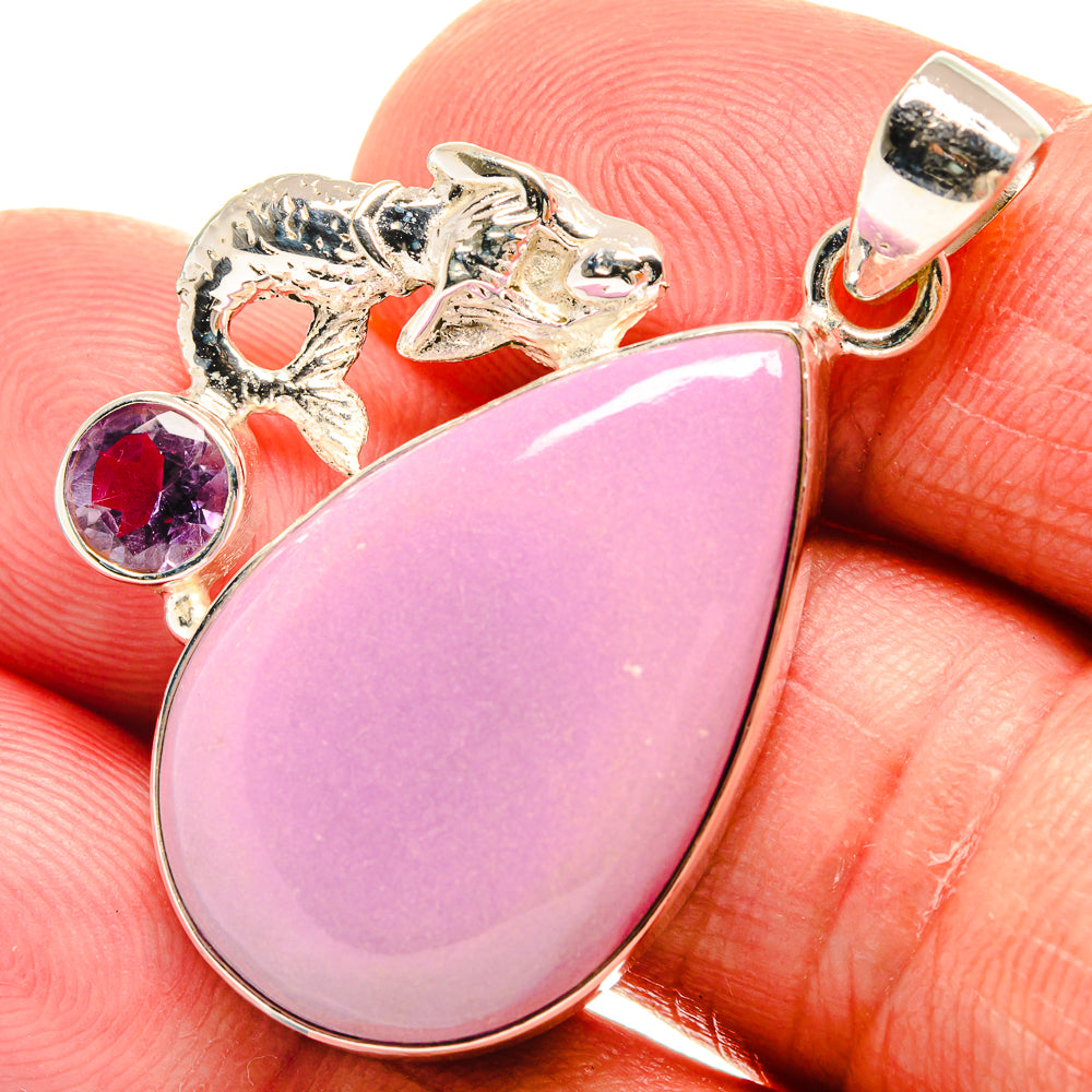 Phosphosiderite Pendants handcrafted by Ana Silver Co - PD23167
