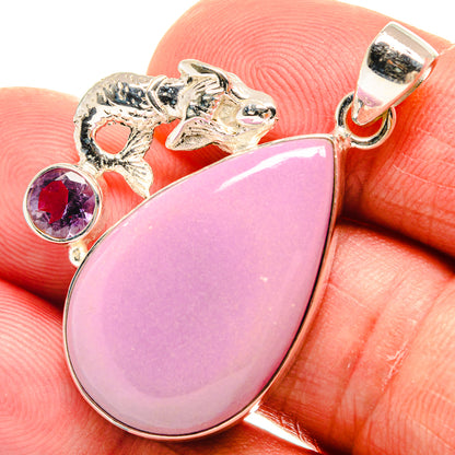 Phosphosiderite Pendants handcrafted by Ana Silver Co - PD23167
