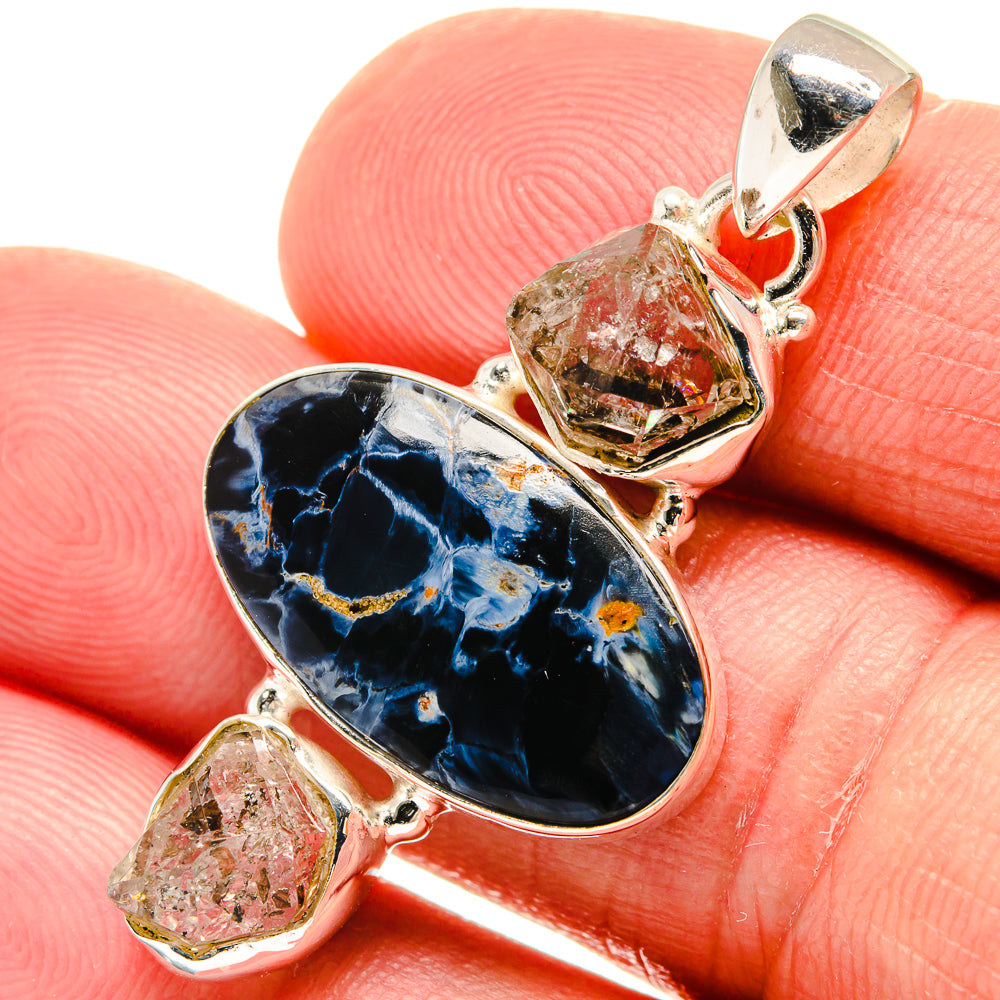 Pietersite Pendants handcrafted by Ana Silver Co - PD23182
