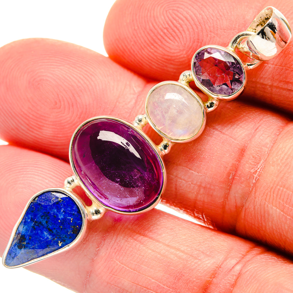 Amethyst Pendants handcrafted by Ana Silver Co - PD23204