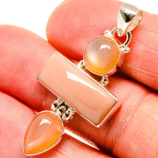 Sunstone Pendants handcrafted by Ana Silver Co - PD23209