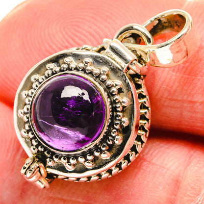 Amethyst Pendants handcrafted by Ana Silver Co - PD23223