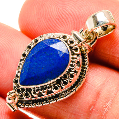 Lapis Lazuli Pendants handcrafted by Ana Silver Co - PD23225