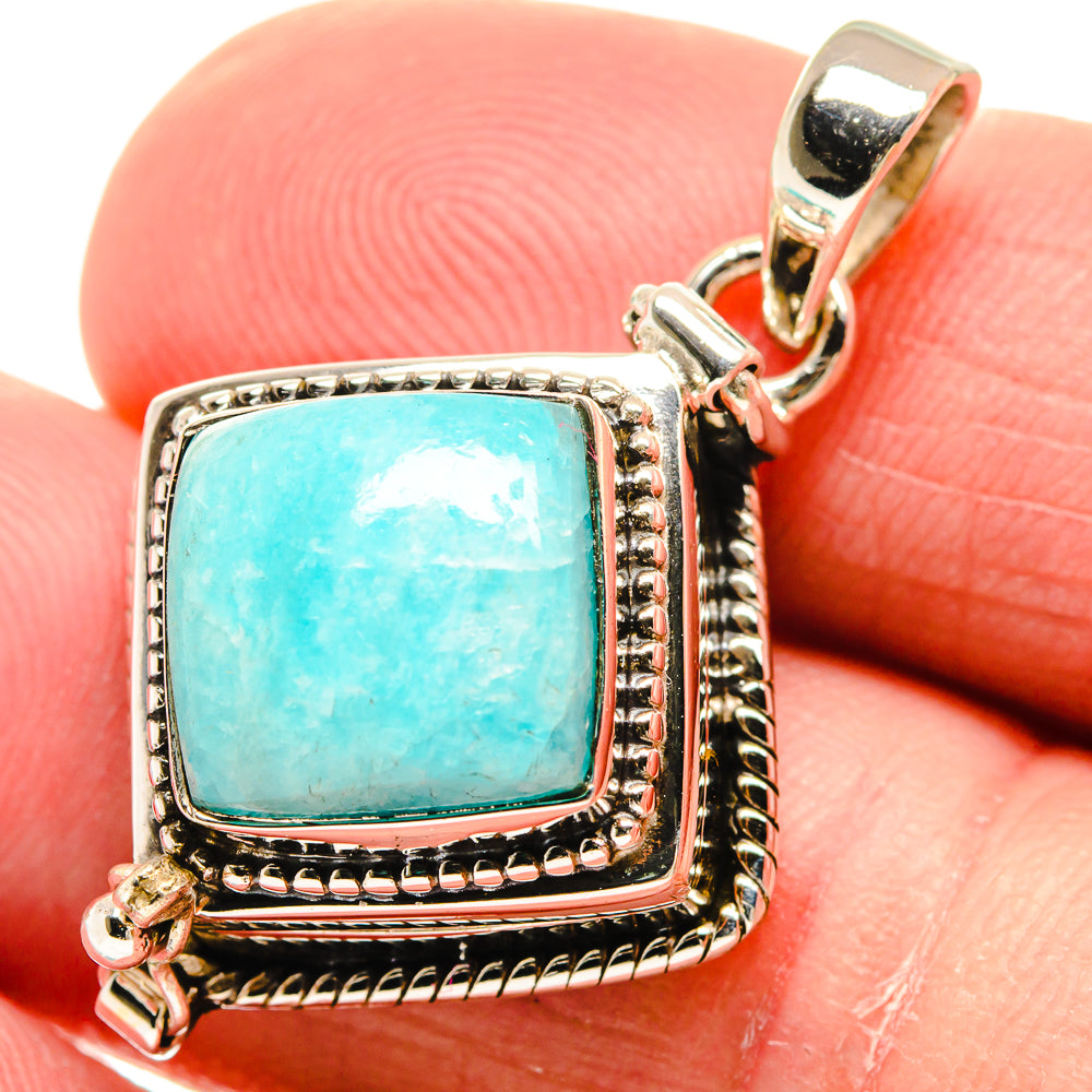Larimar Pendants handcrafted by Ana Silver Co - PD23226