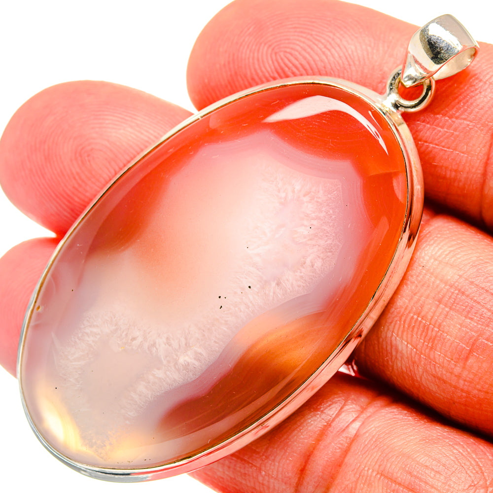 Botswana Agate Pendants handcrafted by Ana Silver Co - PD23231