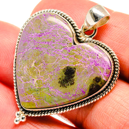 Stichtite Pendants handcrafted by Ana Silver Co - PD23262