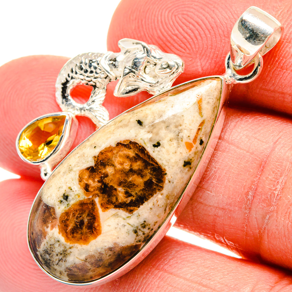 Muscovite Pendants handcrafted by Ana Silver Co - PD23266