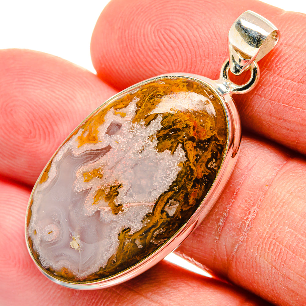 Ocean Jasper Pendants handcrafted by Ana Silver Co - PD23279