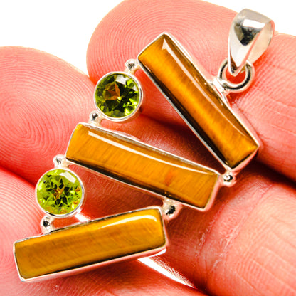 Tiger Eye Pendants handcrafted by Ana Silver Co - PD23288